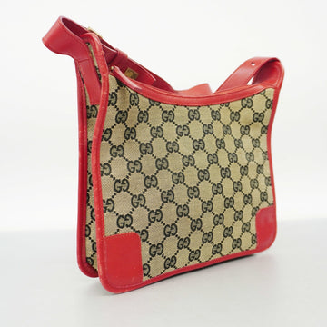 GUCCI  VS Canvas Shoulder Bag 001 4206 Women's Navy,Red Color