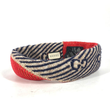 GUCCI Gucci Glitter VS Headband Hairband Wool Nylon Women's Multicolor
