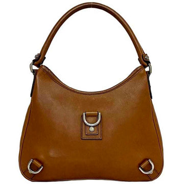 Gucci Bag ec-21029 Brown Abby 268637 Leather GUCCI Women's Compact