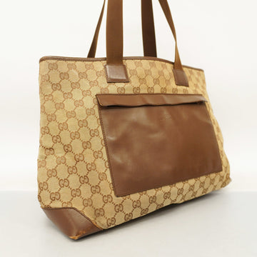 GUCCI  VS Canvas Tote Bag 019 0426 Women's Tote Bag Beige,Brown