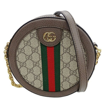 GUCCI Bags for Women Chain Shoulder Bag VS Supreme Canvas Ophidia Brown 550618