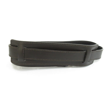GUCCI Gucci Leather Bag Shoulder Strap Brown Women's