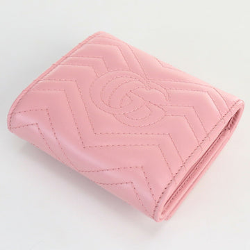 GUCCI Bifold Wallet VS Marmont 598629 Leather Ladies