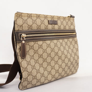 GUCCI  VS Supreme 295257 Women's Shoulder Bag Beige,Brown