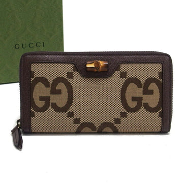 Gucci round long wallet Diana Jumbo VS