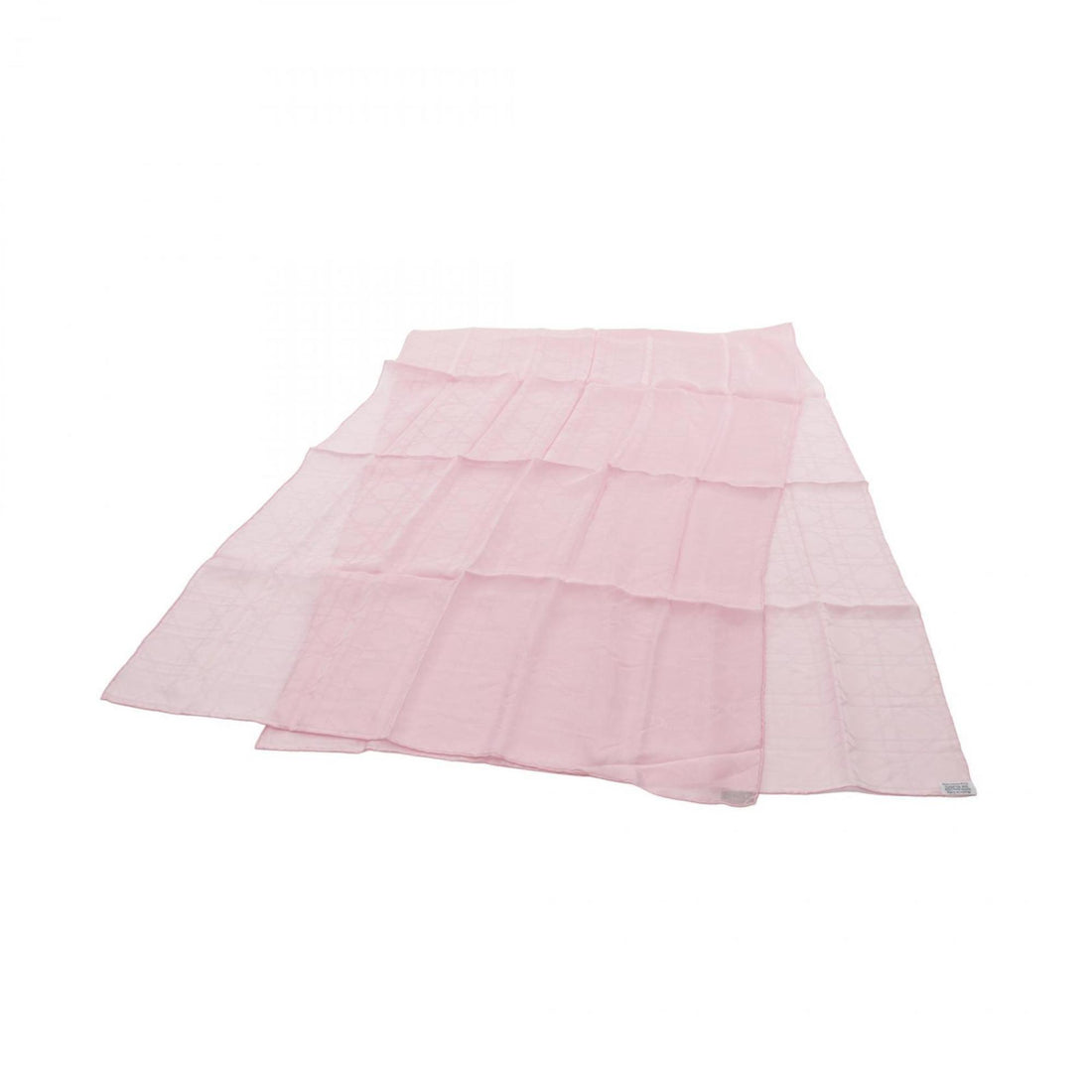 Christian Dior Dior Cannage Scarf/Scarf Stole Silk Women's Pink