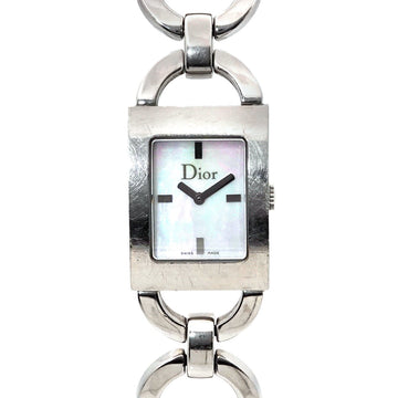 Christian Dior Maris Ladies Watch D78-109 White Shell Quartz
