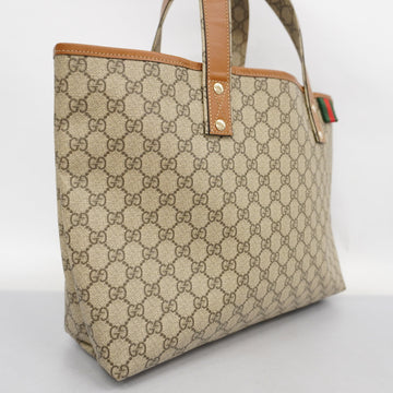 GUCCI  Sherry Line 211134 Women's VS Supreme Tote Bag Beige