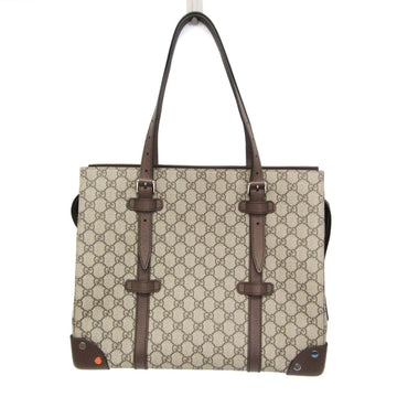 Gucci 626356 Women,Men VS Supreme Tote Bag Beige,Brown