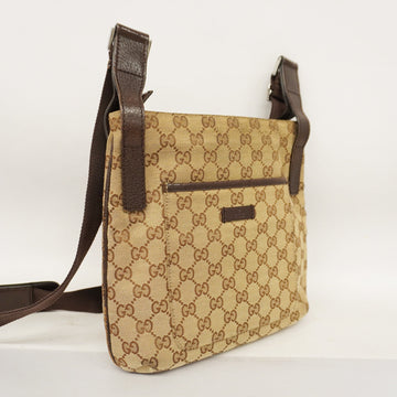GUCCI  VS Canvas Shoulder Bag 122793 Women's Shoulder Bag Beige,Brown
