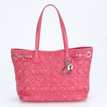 Christian Dior Cannage Pana Leather Shoulder Bag Handbag for Women