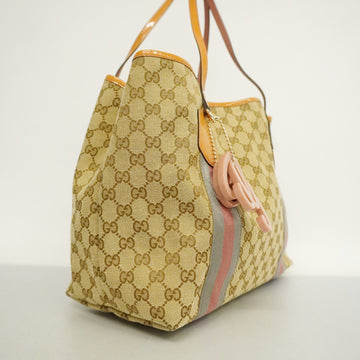 GUCCI  Tote Bag 211970 Women's VS Canvas Tote Bag Beige