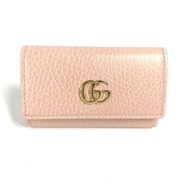 Gucci 456118 VS Marmot 6-Ring Key Case pink