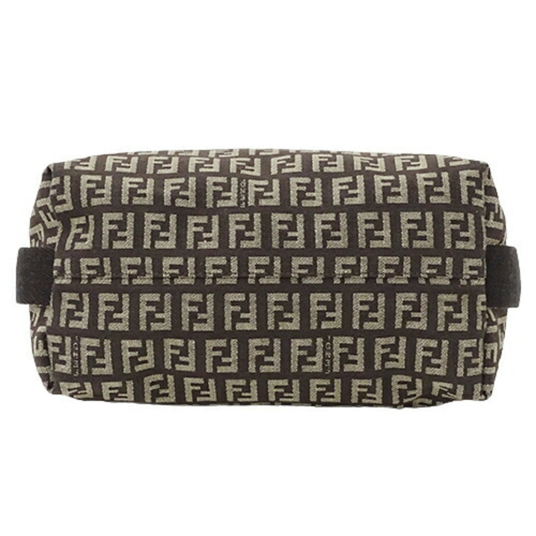 FENDI Bag Women's Shoulder Zucchino Canvas Brown 8BR317