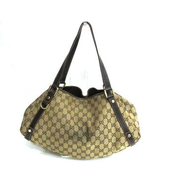 GUCCI VS canvas 130736 brown bag tote ladies