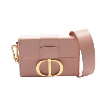 Christian Dior Dior 30 Montaigne Shoulder Bag Leather Women's Pink