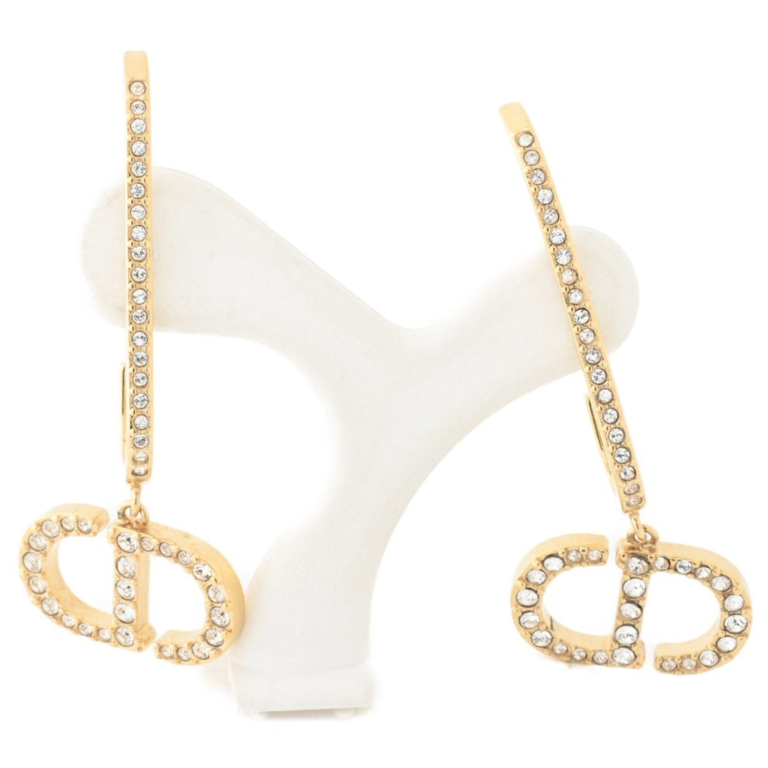 Christian Dior Dior DIOR30 Montaigne Earrings E2028WOMCY_D301 Metal Crystal Gold S-156907