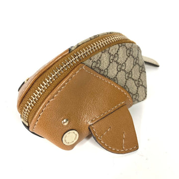 Gucci 256862 VS Plus Wallet Coin Compartment coin purse Beige