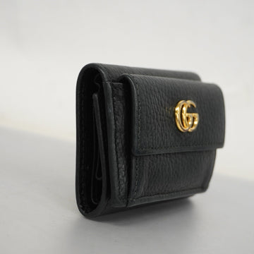 GUCCI  VS Marmont Gold Hardware 523277 Women's Leather Wallet [tri-fold]