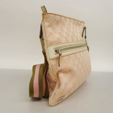 GUCCI  Shoulder Bag 181067 Women's VS Canvas Shoulder Bag Light Pink