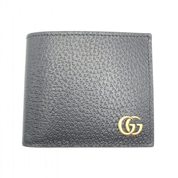 GUCCI VS Marmont Coin Leather Wallet Bi-fold 428725-203887 Black Gucci