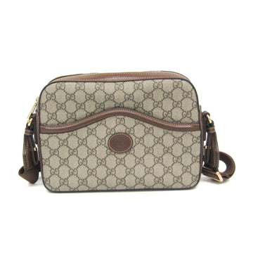 Gucci Gucci Interlocking 675891 Men,Women VS Supreme Shoulder Bag Beige,Brown