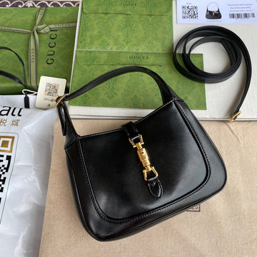VS jackie mini 19cm black calfskin