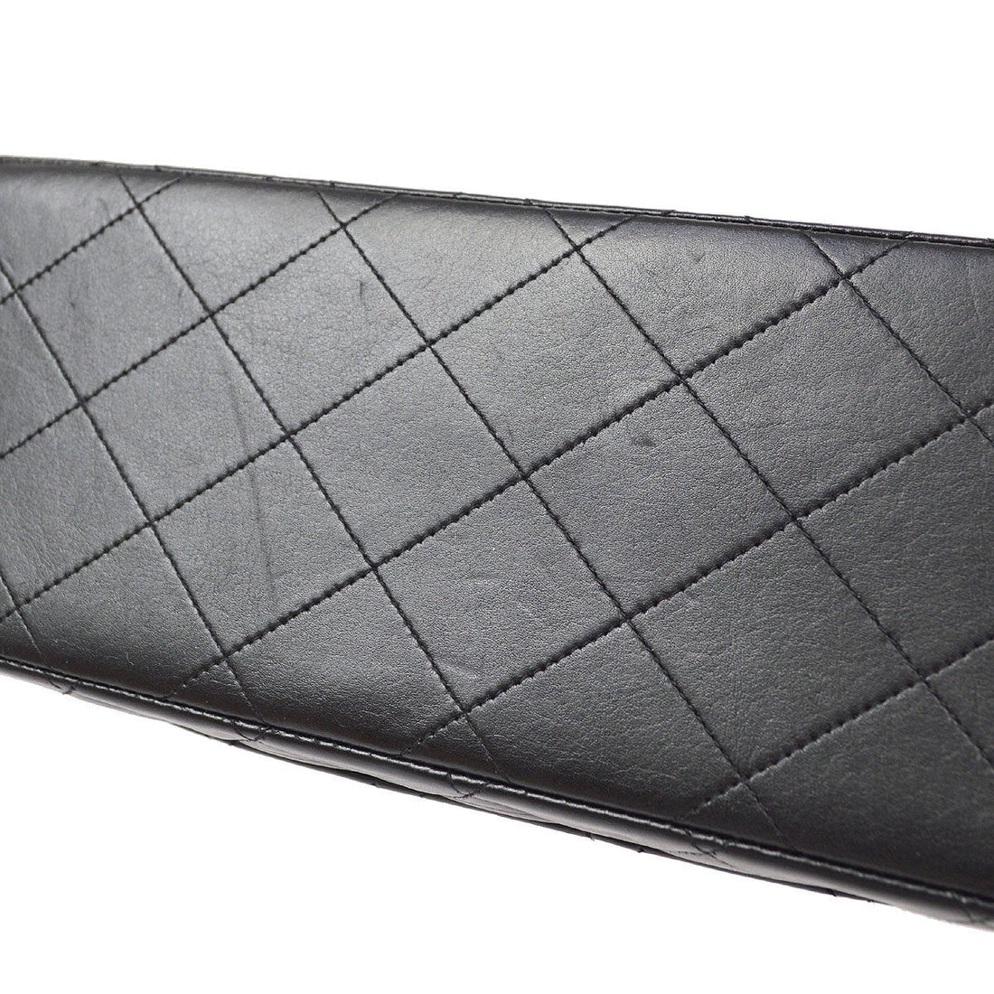 CHANEL 1994-1996 Classic Flap Maxi Black Lambskin 80511
