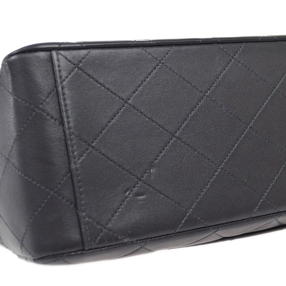 CHANEL 1994-1996 Classic Flap Maxi Black Lambskin 92998