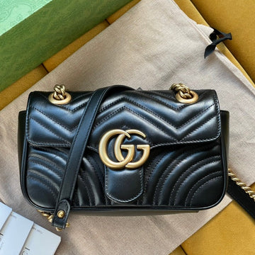 VS MARMONT MATELASS¨¦ SMALL 22 BAG BLACK CALFSKIN