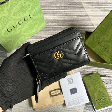 VS MARMONT MINI 11 WALLET BLACK CALFSKIN