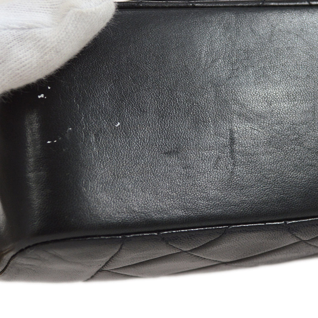 CHANEL 1991-1994 Black Lambskin Diana Flap Small