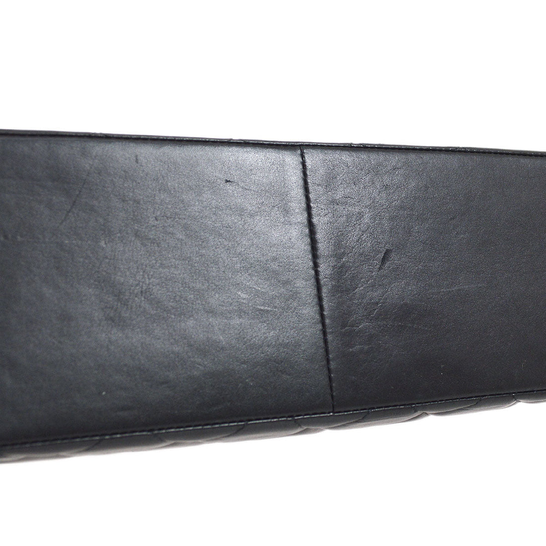 CHANEL 1991-1994 CC Flap Maxi Black Lambskin