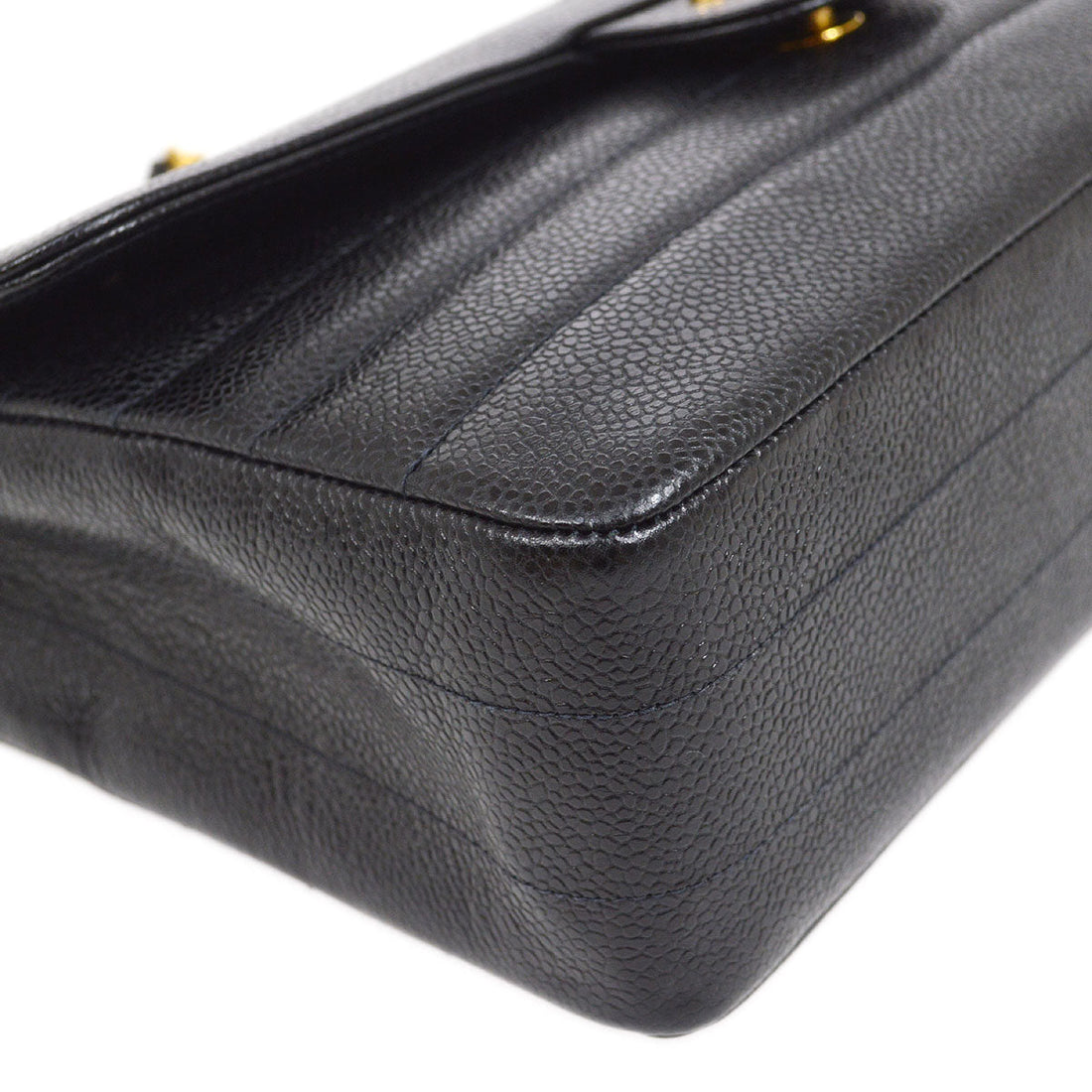 CHANEL 1994-1996 Large Horizontal Classic Single Flap 24842