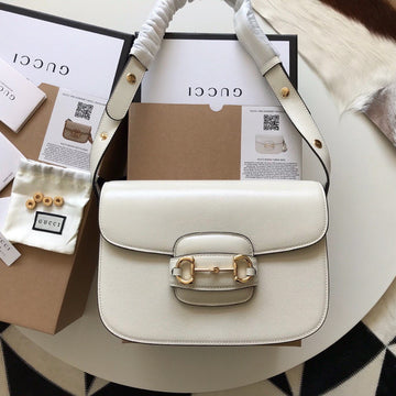 VS HORSEBIT 1955 MINI BAG 25 IN WHITE CALFSKIN
