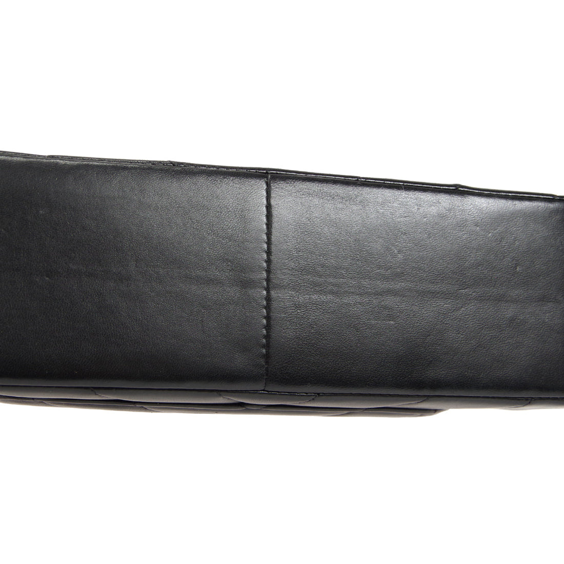 CHANEL 1994-1996 Chevron Handbag Black Lambskin