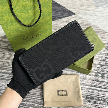 VS LONG WALLET 19 IN BLACK CANVAS