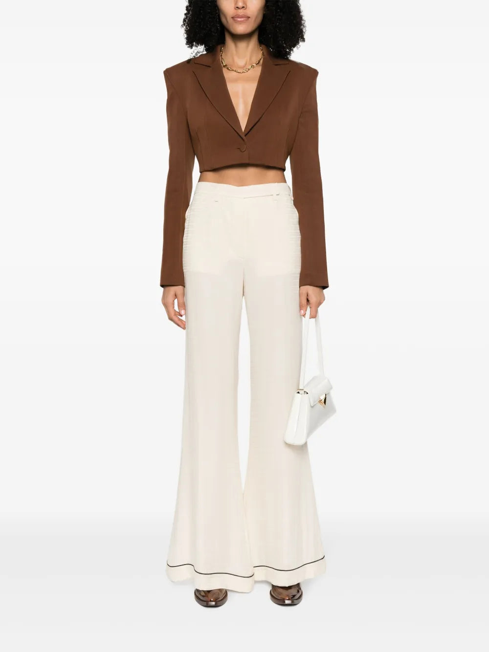 Pantalon en soie