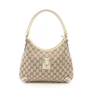 Gucci Gucci Abbey CS Canvas One Shoulder Bag Canvas Shoulder Bag 130738 in Very Good Condition