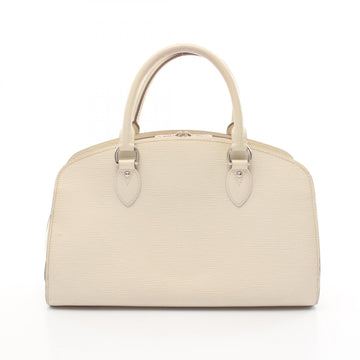 Louis Vuitton Epi Ivory Pont Neuf PM Leather Handbag