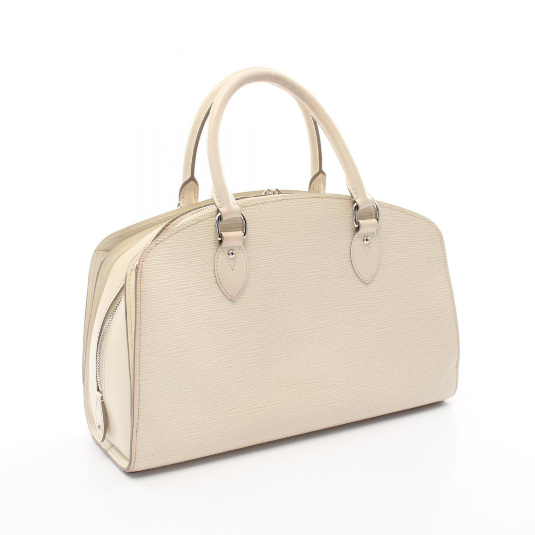 Louis Vuitton Epi Ivory Pont Neuf PM Leather Handbag
