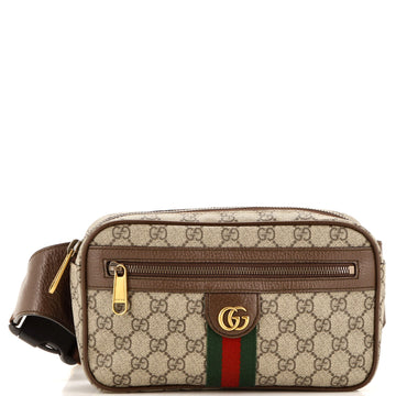 GUCCI Ophidia Belt Bag GG Coated Canvas Medium