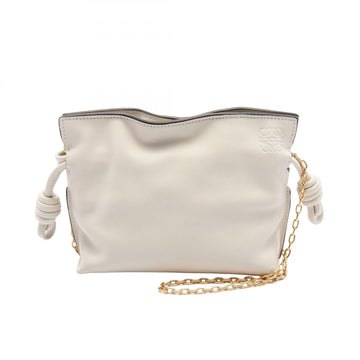 Loewe Flamenco Clutch Nano Bag Leather Clutch Bag A411FC6X01 in Very Good Condition