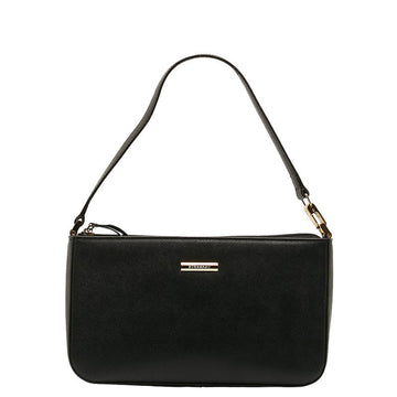 Leather Baguette Bag