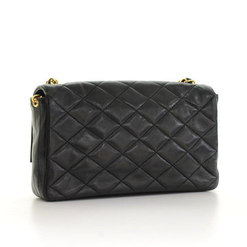 Chanel Quilted Leather Single Flap Handbag