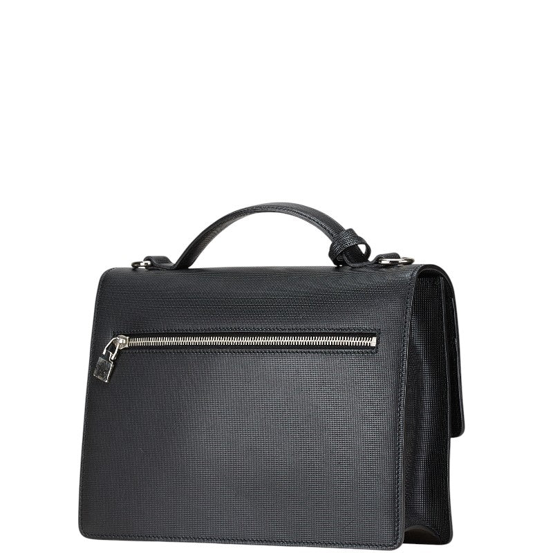 Gucci Diamante Black Leather 2way Bag 223650