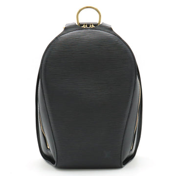 Louis Vuitton Epi Leather Mabillon Backpack Black