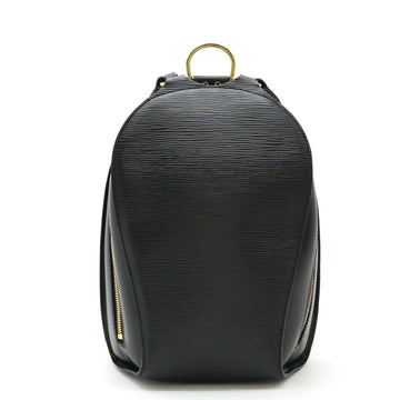 Louis Vuitton Epi Leather Mabillon Backpack Black