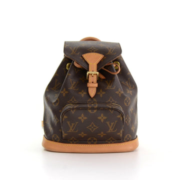 Louis Vuitto Mini Montsouris Monogram Canvas Backpack Bag