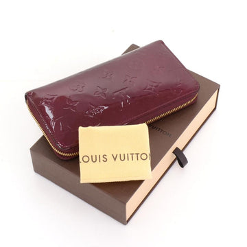 Louis Vuitto Zippy Monogram Vernis Leather Wallet